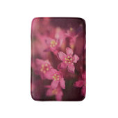 Schöne rosa Blume Badematte (Vorderseite Vertikal)