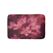 Schöne rosa Blume Badematte (Vorderseite)
