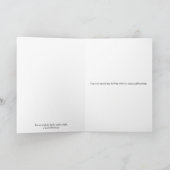 Schöne rosa Blume Bibel Glaube Geburtstagskarte Karte (Innenseite)