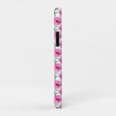 Schöne rosa Blume Blumenmuster-55500 Case-Mate iPhone Hülle (Hinten/Rechts)