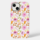 Schöne rosa Blume Case-Mate iPhone Hülle (Rückseite)