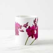 Schöne rosa Blume drucken Kaffeetasse (Mittel)