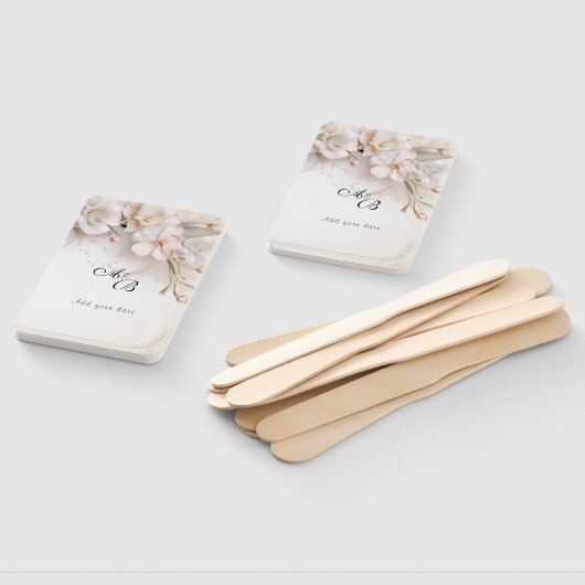 Schöne, rosa Blume Fächer (Non-assembled)