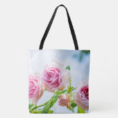 Schöne rosa Blume im Garten Tasche (Vorderseite)