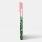 Schöne rosa Blume iPhone Hülle (Linke Seite)