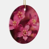 Schöne rosa Blume Keramik Ornament (Rechts)