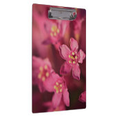 Schöne rosa Blume Klemmbrett (Rechts)