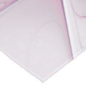 Schöne rosa Blume Moderne Abstrakte Fraktal Kunst, Tischdecke (Schrägansicht)