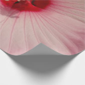 Schöne rosa Blume Nah Foto Wrapping Paper Geschenkpapier (Ecke)