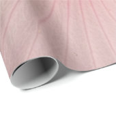 Schöne rosa Blume Nah Foto Wrapping Paper Geschenkpapier (Rolleneckpunkt)