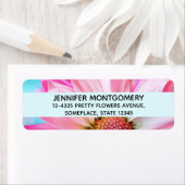 Schöne rosa Blume Nah Up Foto (Insitu)