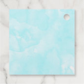 Schöne rosa Blume Nah Up Foto Geburtstag Geschenkanhänger (Rückseite)