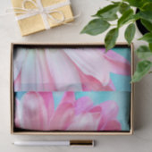 Schöne rosa Blume Nah Up Foto Seidenpapier (Geschenk)