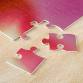 Schöne rosa Blume Puzzle (Seite)