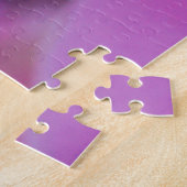 Schöne rosa Blume Puzzle (Seite)