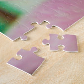 Schöne rosa Blume Puzzle (Seite)