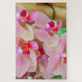 Schöne rosa Blume Puzzle (Vertikal)