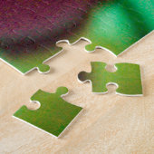 Schöne rosa Blume Puzzle (Seite)