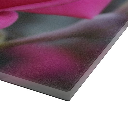 Schöne Rosa-Blume Schneidebrett (Ecke)