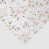 Schöne rosa Blumen Geburtstag Seidenpapier (Ausschnitt)