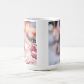 Schöne rosa Blumen-Kaffeetasse Kaffeetasse (Mittel)