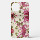 Schöne rosa Blumenkäse Case-Mate iPhone Hülle (Rückseite)