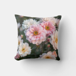 Schöne rosa Blumenkissen Kissen