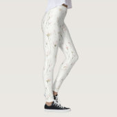 Schöne Rosa-blumige Farbe Leggings (Rechts)