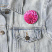 Schöne Rosa Dahlien Blume Blüten Button (Beispiel)
