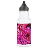 Schöne rosa Dahlien Trinkflasche (Rechts)