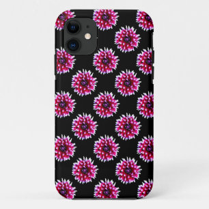 Schöne rosa Dahlienblume Natur Muster Case-Mate iPhone Hülle
