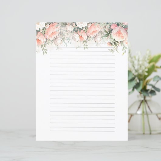 Schöne rosa Delikate Rose (Stehend Vorderseite)