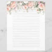 Schöne rosa Delikate Rose (Vorderseite)