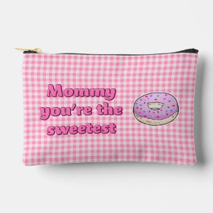 Schöne rosa Donuts Zubehörtasche