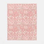 Schöne rosa französische Pariser Gestaltung Fleecedecke (Vorderseite)