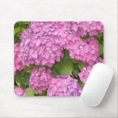 Schöne rosa Hortensien Mousepad (Mit Mouse)