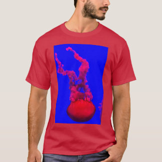 Schöne rosa Jelly Fish T-Shirt