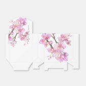 Schöne rosa Kirschblüten Geschenkschachtel (Ungefaltet)