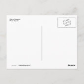 Schöne rosa Kirschblüten Postkarte (Rückseite)