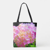 Schöne rosa lila orange Hydrangeas Mmomlife Tasche (Rückseite)