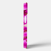 Schöne rosa Orchideen Case-Mate iPhone Hülle (Rückseite / Rechts)
