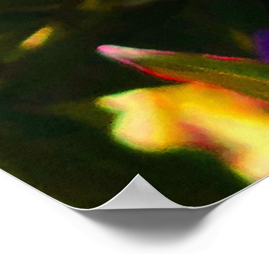 Schöne rosa Peonies Poster (Ecke)