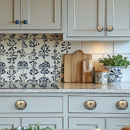 Schöne Rosa Perlen Türkisfarben Keramikknauf