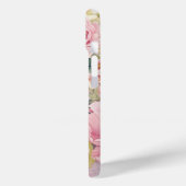 Schöne rosa Pfingstrosen Aquarelle Case-Mate iPhone Hülle (Rückseite / Links)
