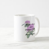 Schöne rosa Rhododendren Kaffeetasse (VorderseiteRechts)