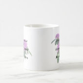 Schöne rosa Rhododendren Kaffeetasse (Mittel)
