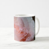 Schöne Rosa Rosa Kaffeetasse (VorderseiteRechts)