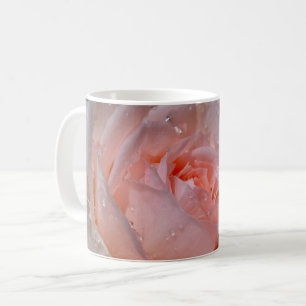 Schöne Rosa Rosa Kaffeetasse