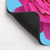Schöne Rosa Rosa Mousepad (Ecke)