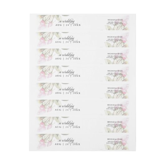 Schöne rosa Rosen BarefootBride™ (Bogen)